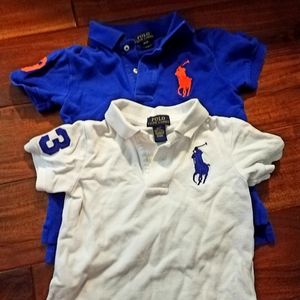 Ralph Lauren polos - 2t & 3t